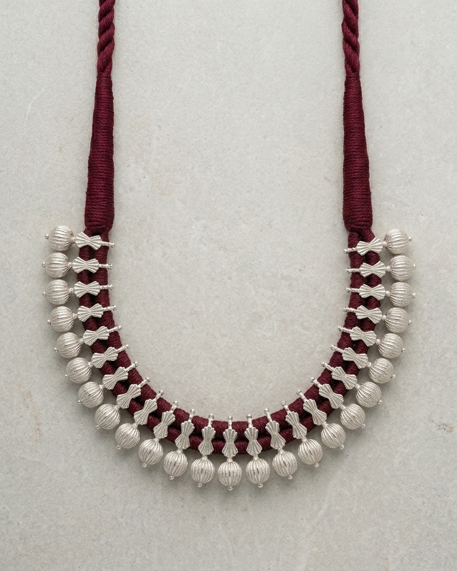 Neck Chain: Silver Ball