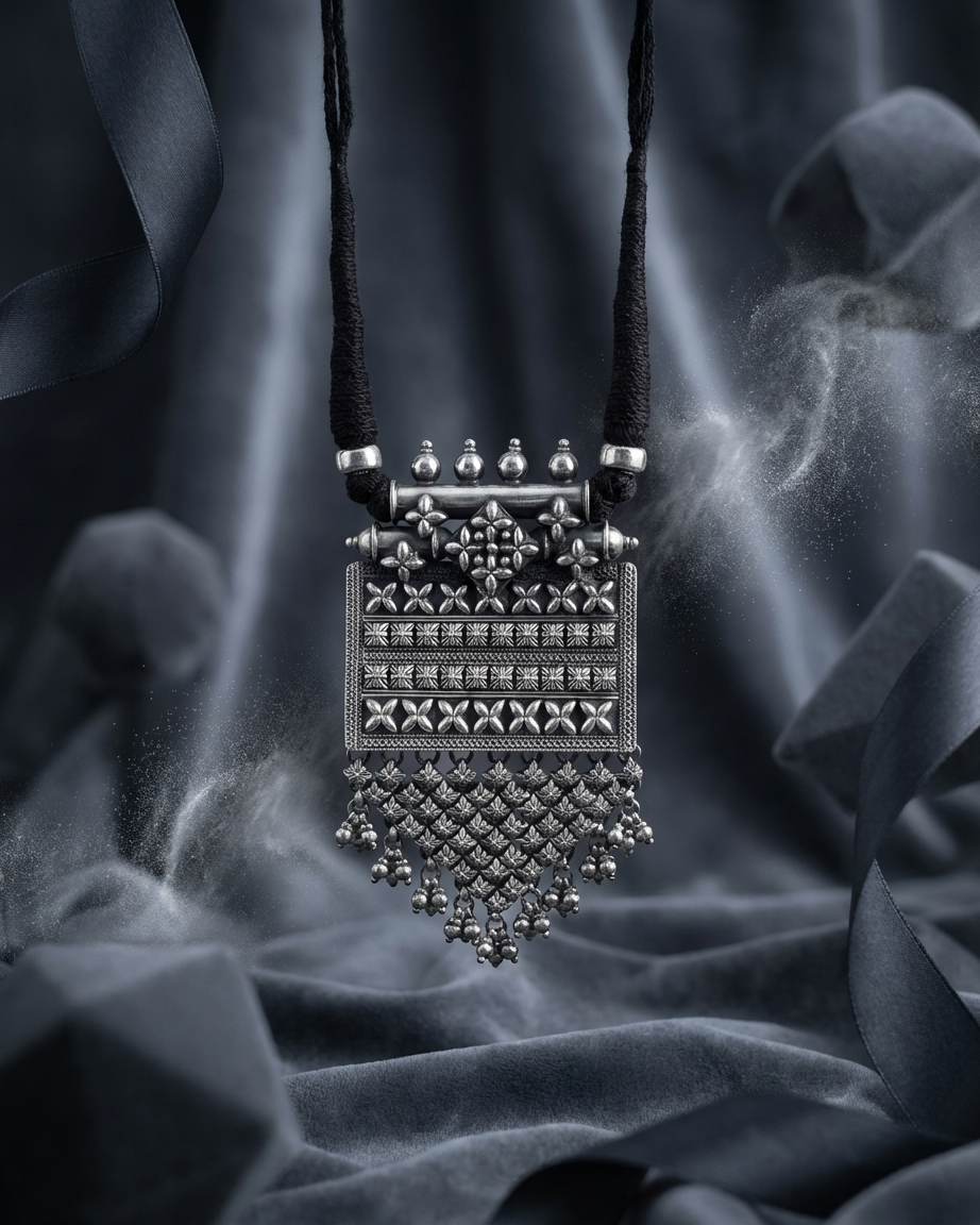 Neck Chain: Rectangular Antique