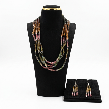 Necklace Set: Multi Stones