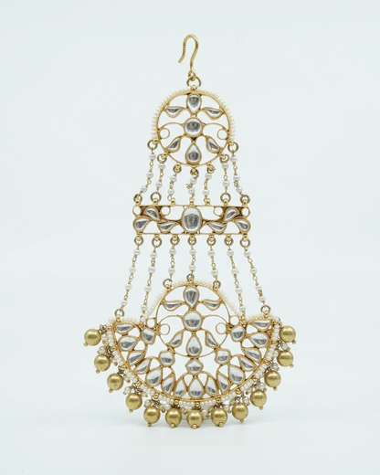 Passa/Tikka: Uncut Polki Kundan & Pearl
