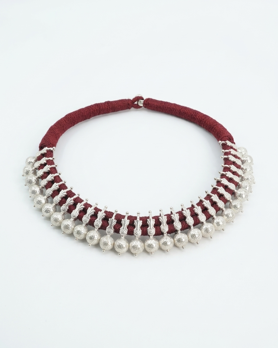 Neck Chain: Silver Ball