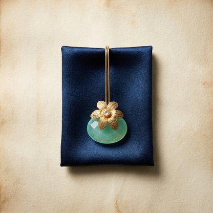 Earring: Semi Turquoise