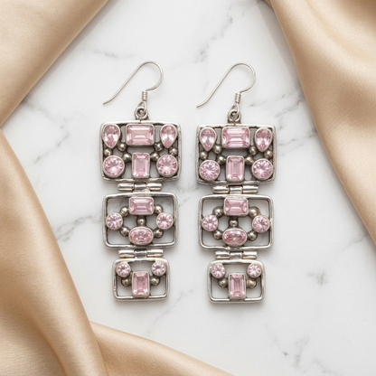 Earring: Cultured Rose