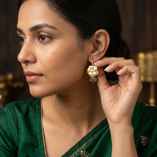 Earring: Multi Beads