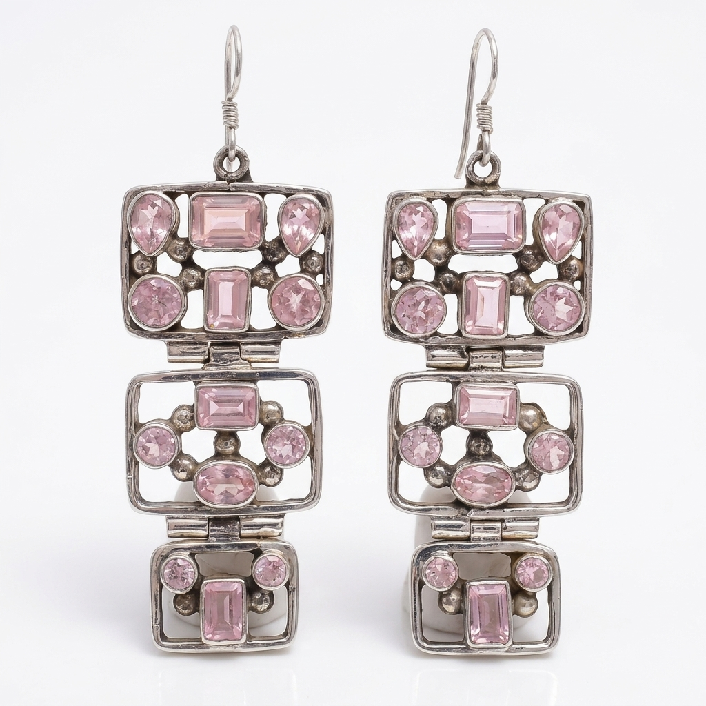 Earring: Cultured Rose