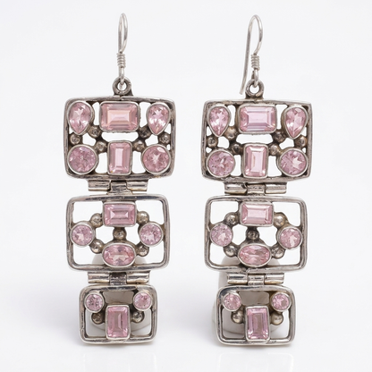 Earring: Cultured Rose