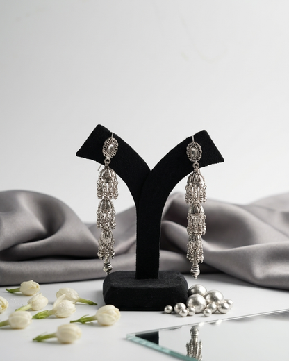 Earring: White Quartz