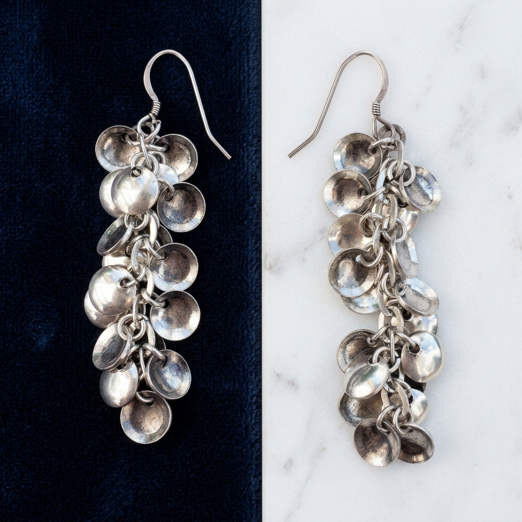 Earring: Concave Round