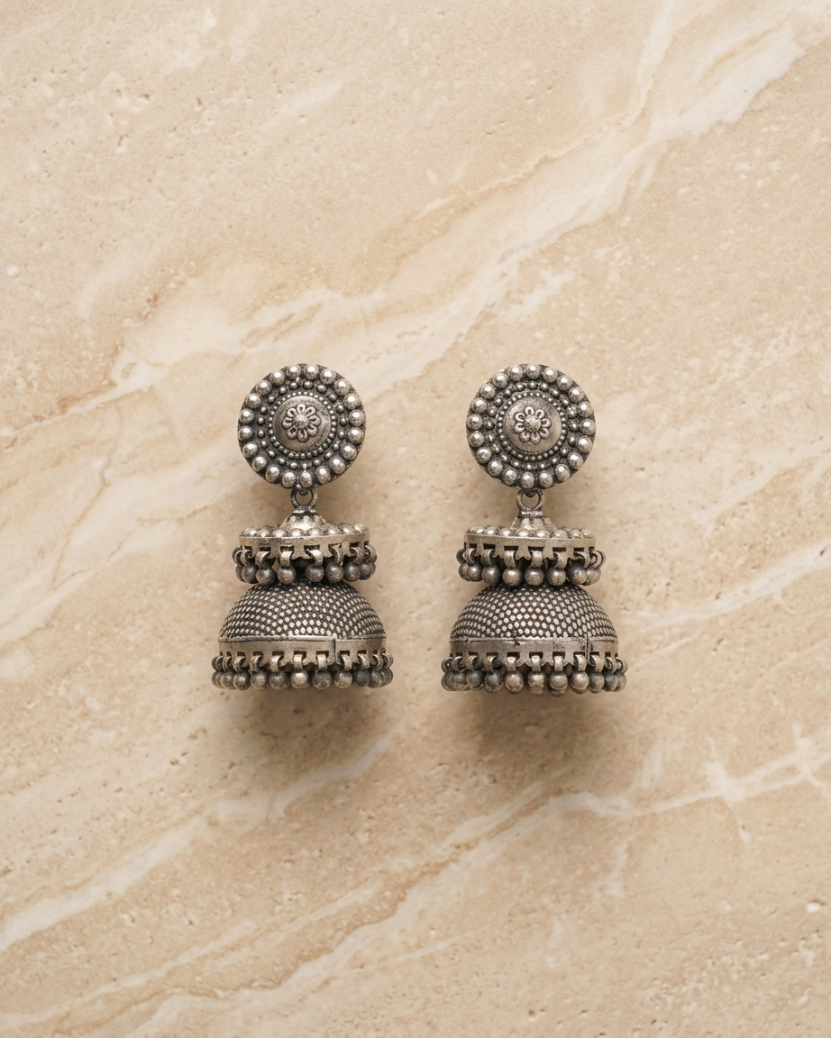 Earring: Antique Jhumka