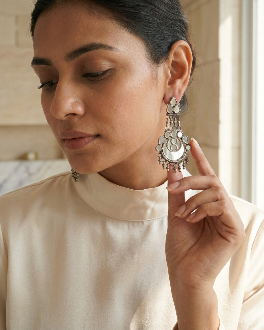 Earring: Glass