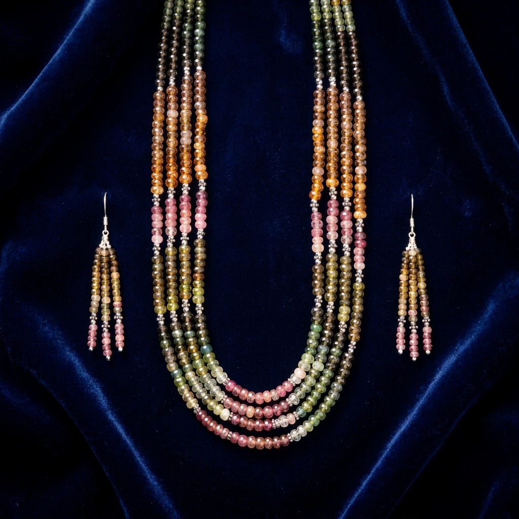 Necklace Set: Multi Stones