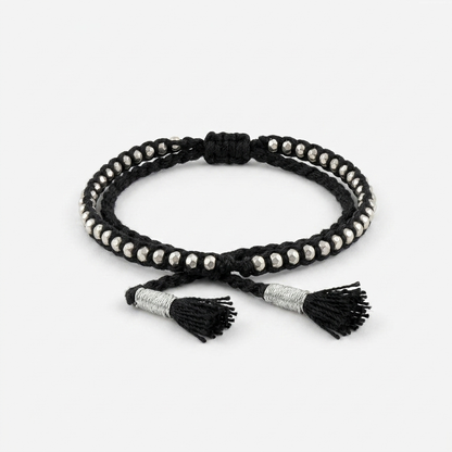 Bracelet: Silver Beads