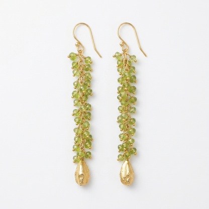 Earring:  Peridot