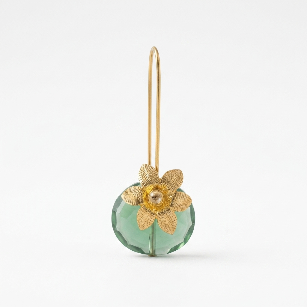 Earring: Semi Turquoise