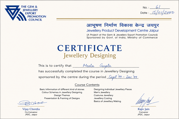 Certified Craftsmanship