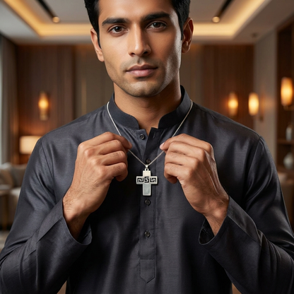 Pendant: Flat Cross