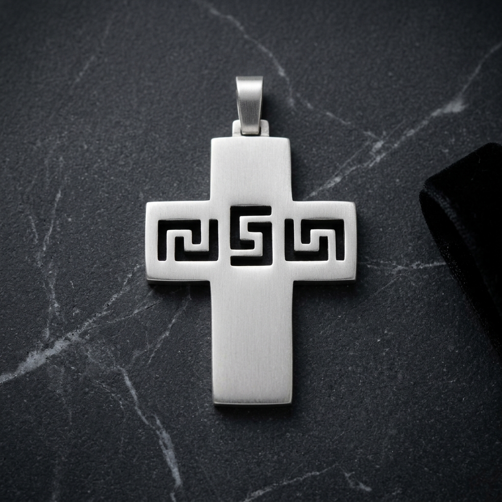 Pendant: Flat Cross