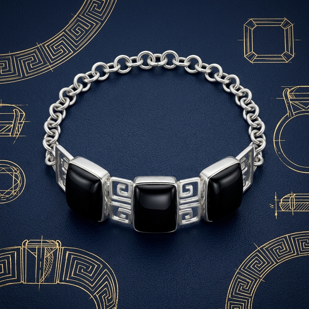 Bracelet/Bangle: Onyx