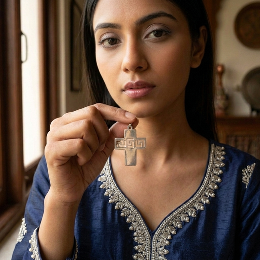 Pendant: Flat Cross