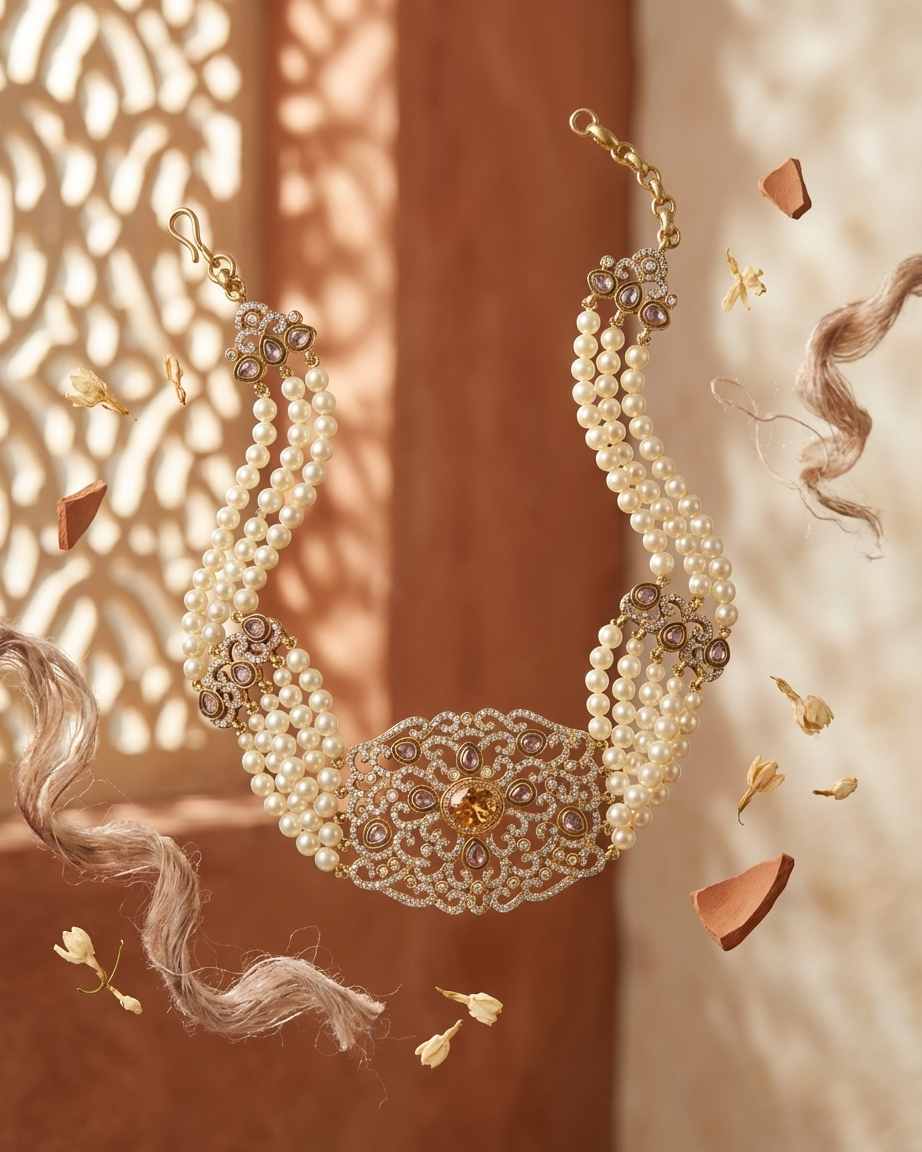 Neck Chain: Florenza & Cubic Zirconia