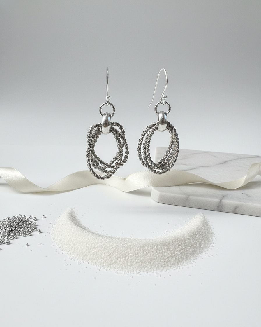 Earring: Oval
