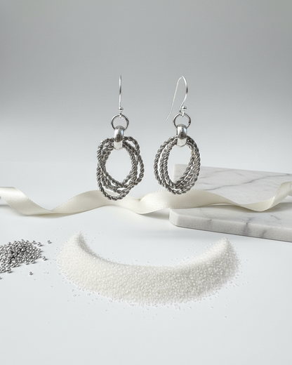 Earring: Oval
