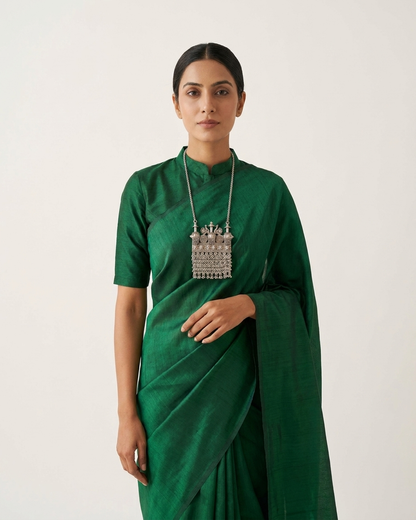 Neck Chain: Square Peacock
